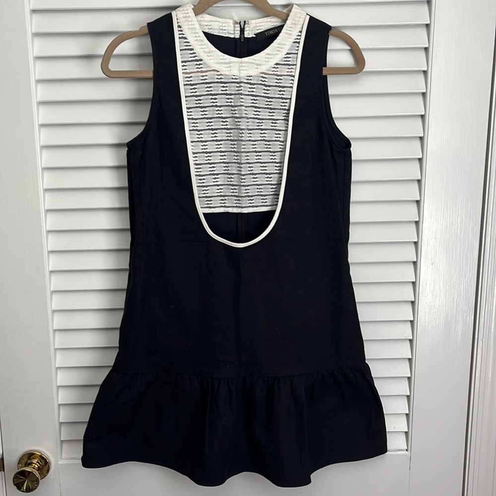 Timo Weiland Jumper Dress Mesh Panel Wednesday Adam’s Core SAMPLE - Picture 1 of 4